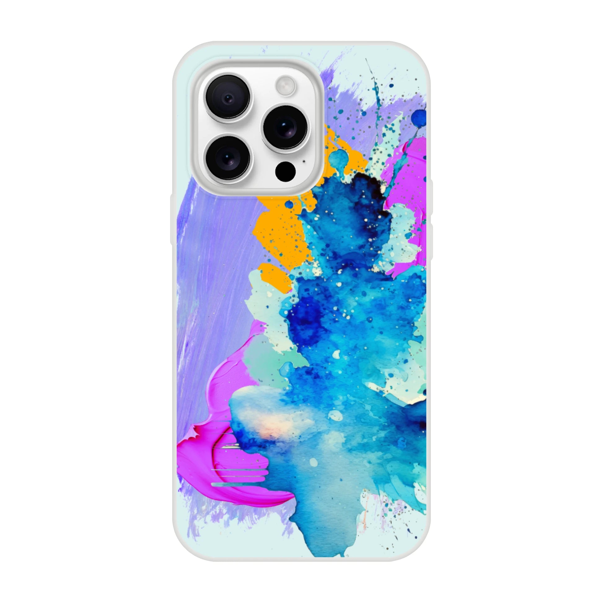Abstract iPhone Case—Blue Purple Design