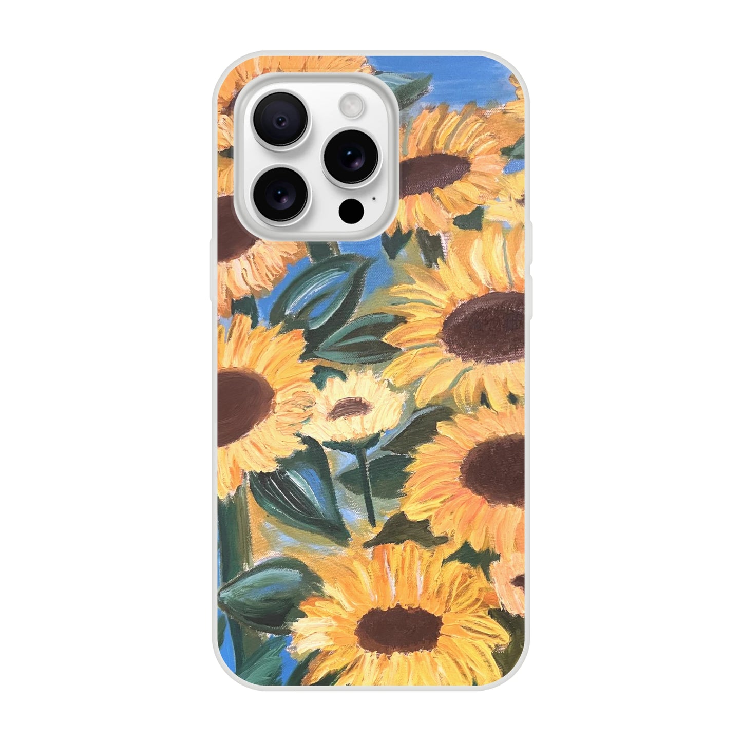 Artist iPhone Case—Sunflower Painting Floral Design