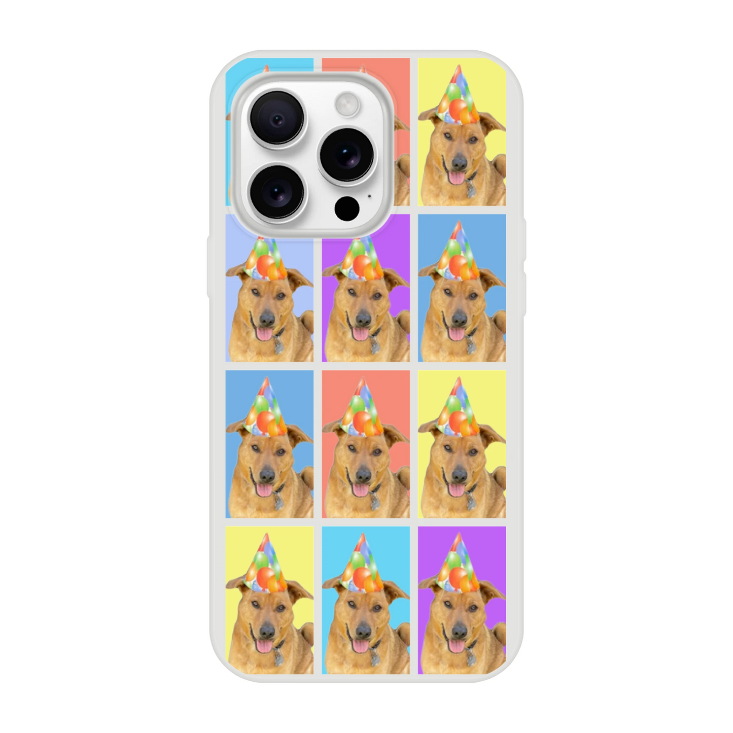 Custom Dog iPhone Case–Pop Art Style Pet Design