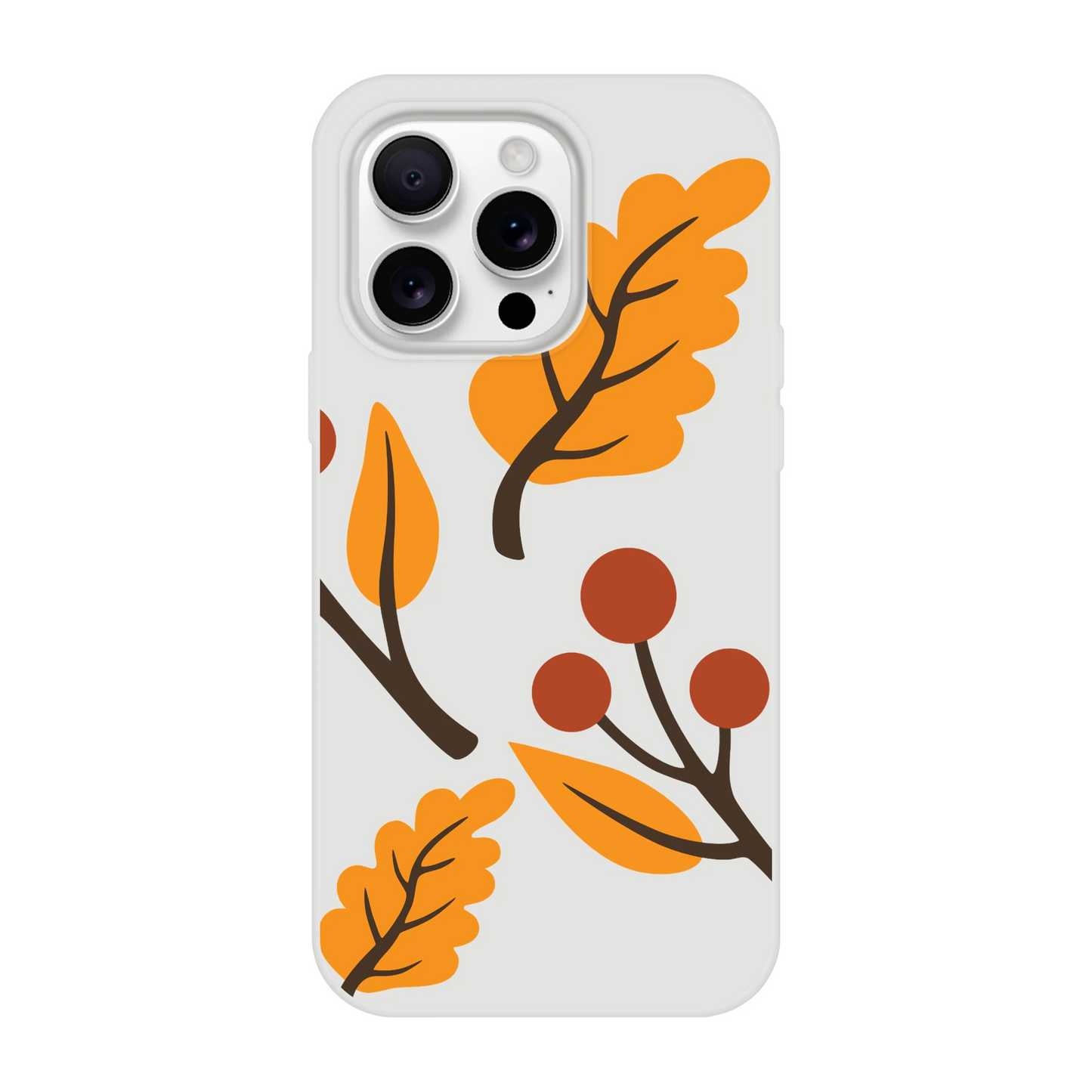 Fall Leaves iPhone Case—Golden Cover Design